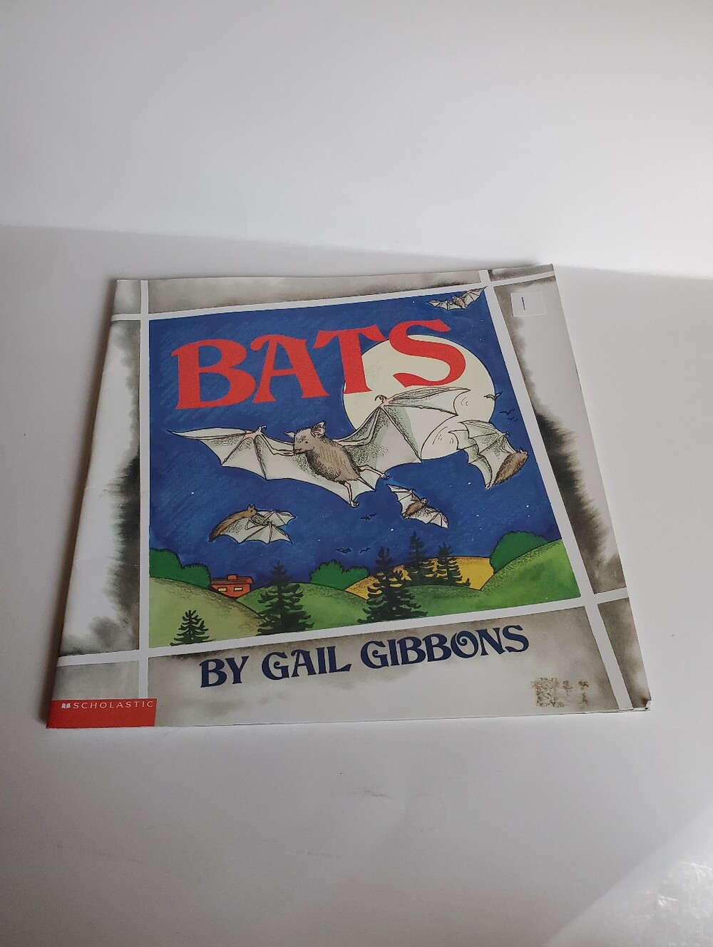 BATS by Gail Gibbons Illustrated Children’s Book - Paperback Preowned